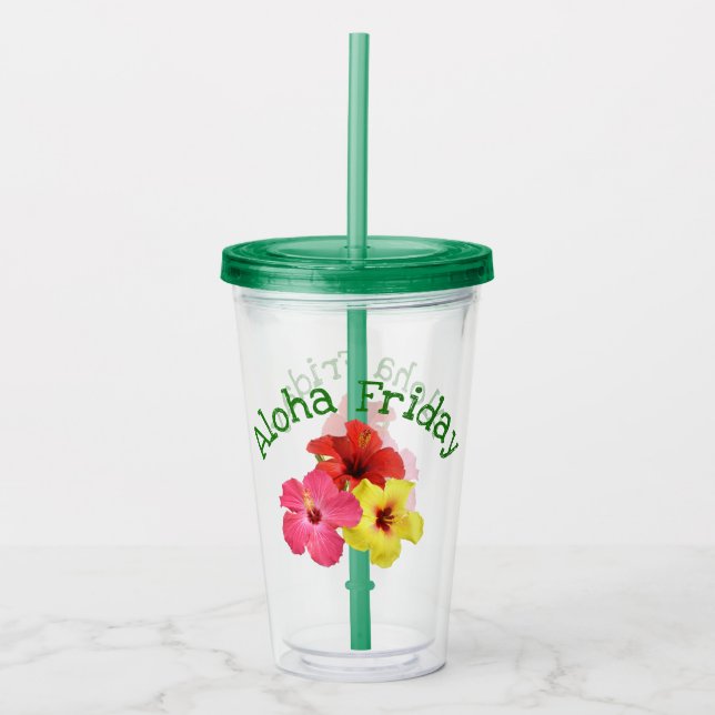 Aloha Fredag Take Away Mugg (Framsida)