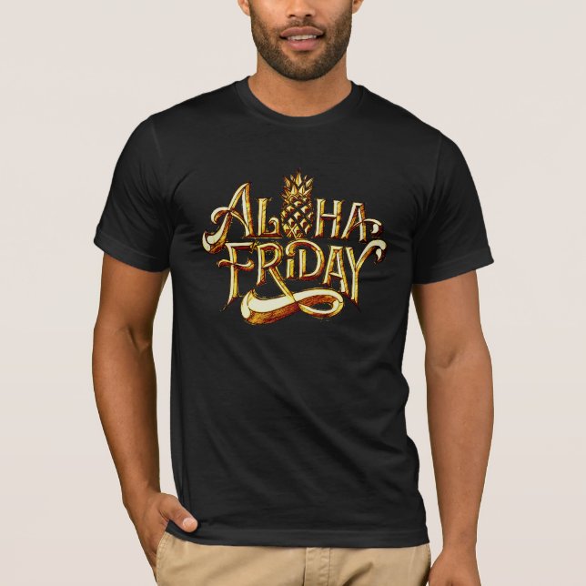 ALOHA FREDAG TRÖJA (Framsida)