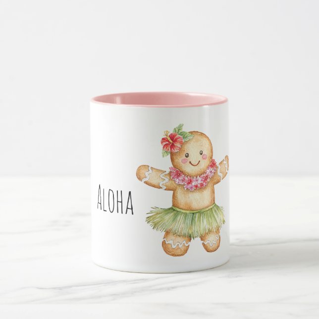 Aloha-gingbråkaka Mugg (Center)