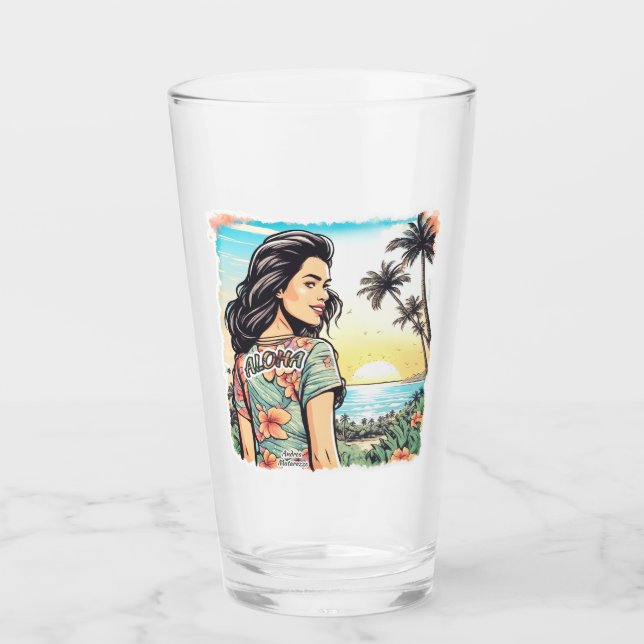 Aloha Girl Glaskopp (Framsida)