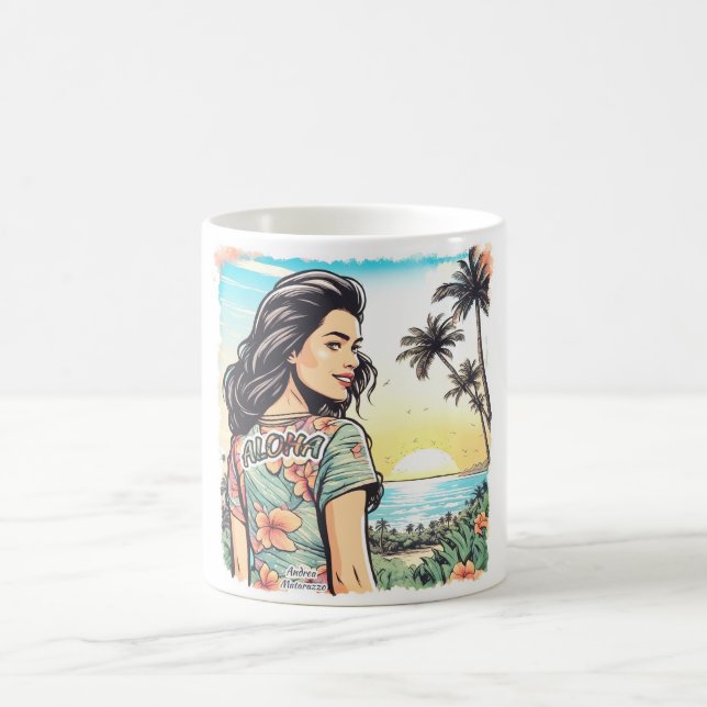 Aloha Girl Kaffemugg (Center)