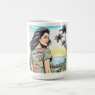 Aloha Girl Kaffemugg