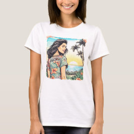 Aloha Girl T Shirt