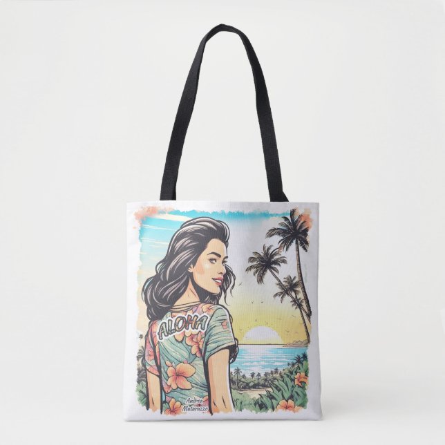 Aloha Girl Tygkasse (Framsida)