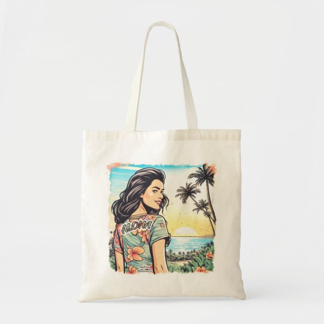 Aloha Girl Tygkasse (Framsidan)