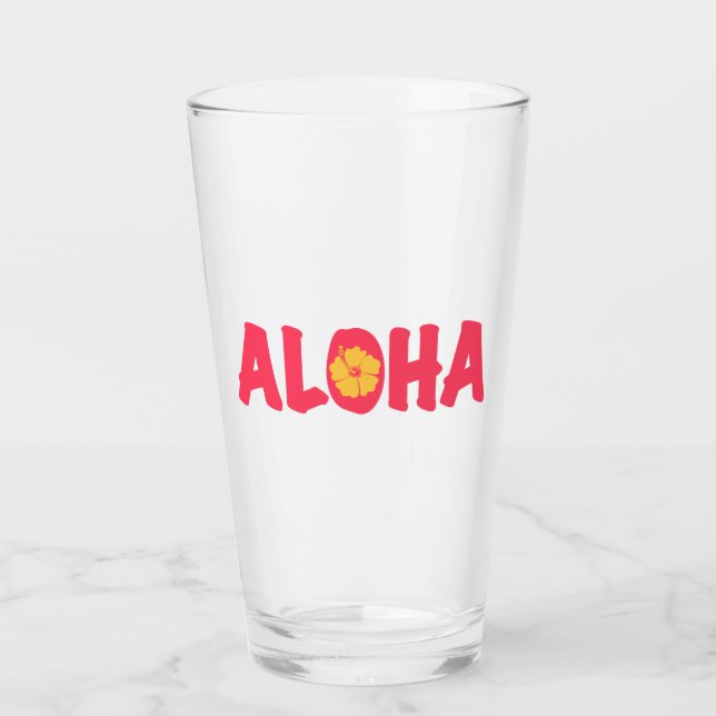 Aloha Glass Glaskopp (Framsida)