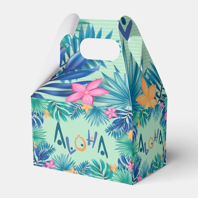 Aloha Hälsning favoritruta Presentaskar (Baksidan Sidan)