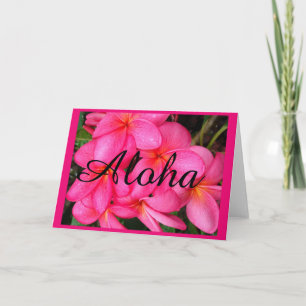 Aloha hälsningkort kort