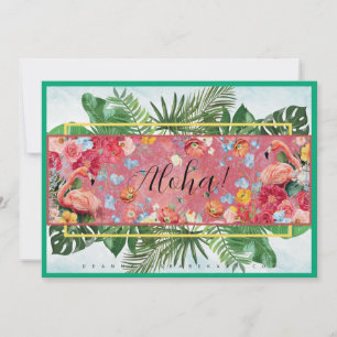 Aloha-hälsningskort Julkort