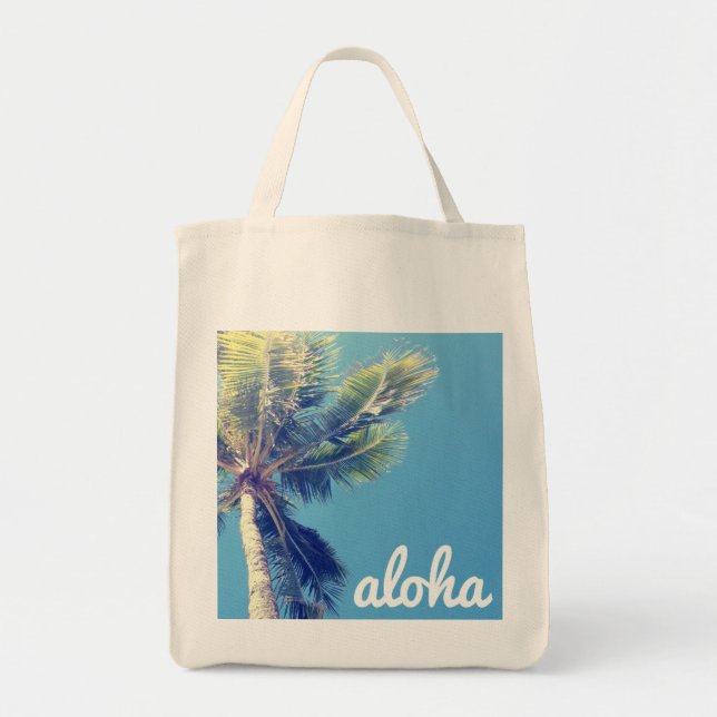 Aloha handflatan tygkasse (Framsidan)