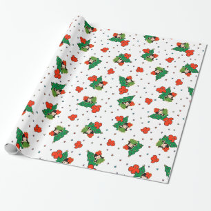 Aloha hawaiansk Hula för honungjul flicka Presentpapper