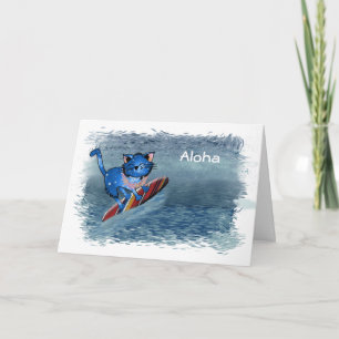 Aloha hawaiansk jul helgkort