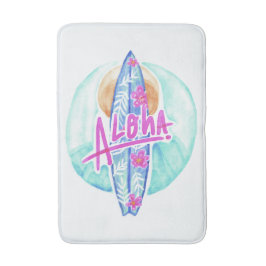Aloha hawaianska surfarebadmattor badrumsmatta