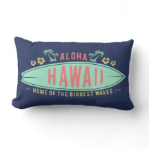 Aloha hawaianska surfaredekorativ kudde