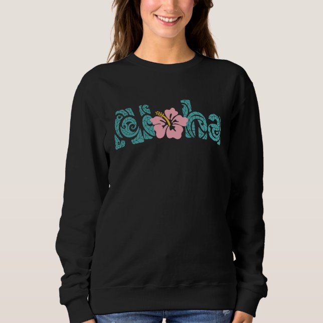 Aloha Hawaii   6 T Shirt (Framsida)
