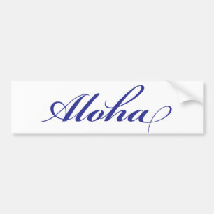 Aloha Hawaii Bildekal