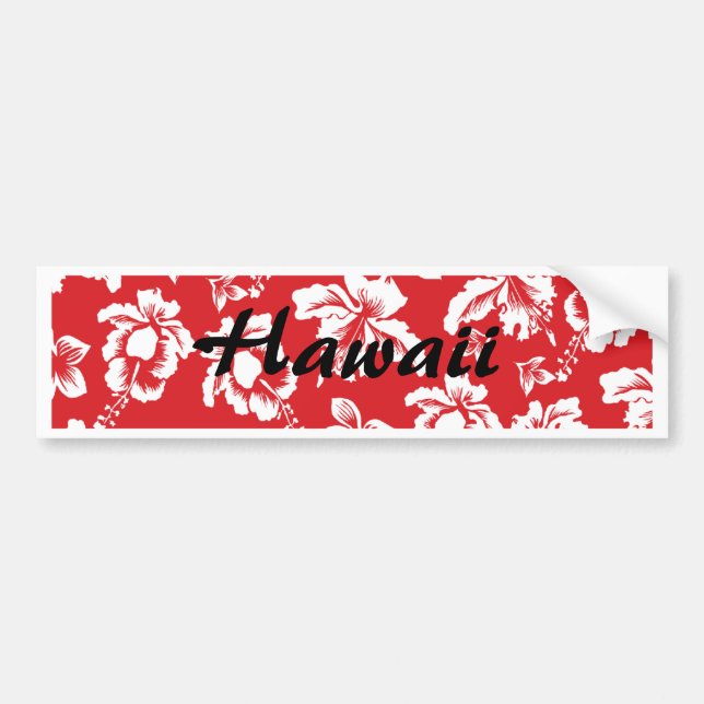 Aloha Hawaii Bildekal (Framsidan)