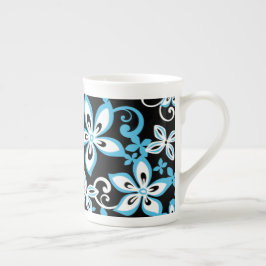 ALOHA HAWAII (BLACK/BLUE) BEN CHINA MUGG BENPORSLIN MUGG