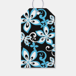 ALOHA HAWAII (BLACK/BLUE) GIFT-MÄRKRE PRESENTETIKETT