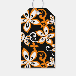 ALOHA HAWAII (BLACK/ORANGE) GIFT-MÄRKRE PRESENTETIKETT