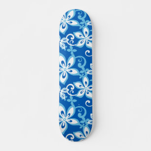 ALOHA HAWAII (BLUE x 2) Mini Skateboard Bräda 18,5 Cm