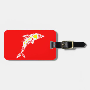 Aloha Hawaii Dolphin Bagagebricka
