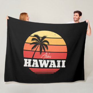 Aloha Hawaii Fleecefilt