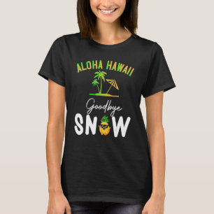 Aloha Hawaii från ön känner Aloha Flowe T Shirt