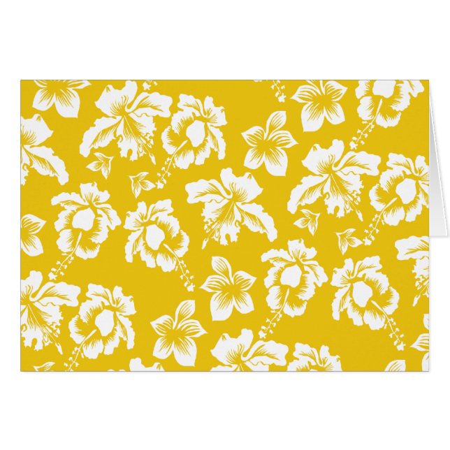 Aloha Hawaii Hälsningskort (Framsidan Horizontal)