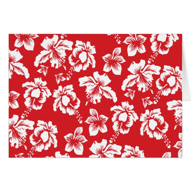 Aloha Hawaii Hälsningskort (Framsidan Horizontal)