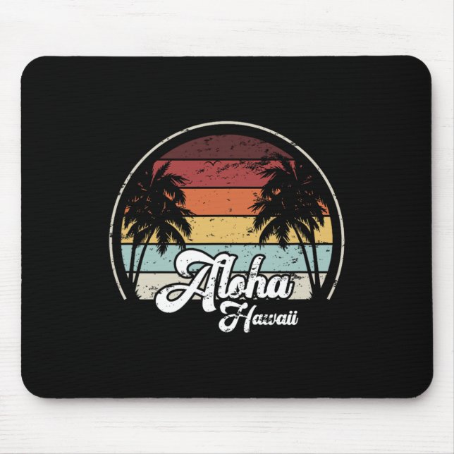 Aloha Hawaii Handflatan Coola Avslappnad Summer Be Musmatta (Framsidan)