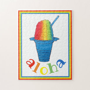 ALOHA Hawaii Hawaii Rainbow Shave Shaved Ice Pussel