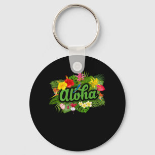 Aloha Hawaii Hawaiian Island Nyckelring