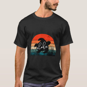 Aloha Hawaii Hawaiian Island Sea Turtle T Shirt
