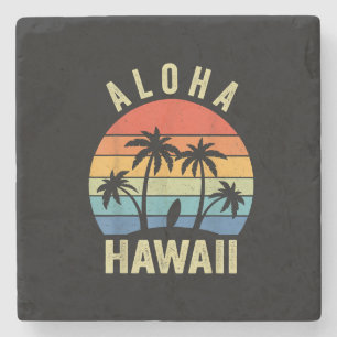 Aloha Hawaii Hawaiian Island Shirt Handflatan Beac Stenunderlägg