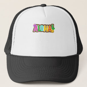 Aloha Hawaii Hawaiian Island Surfing Tropical Keps