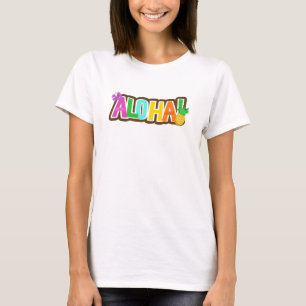 Aloha Hawaii Hawaiian Island Surfing Tropical T Shirt