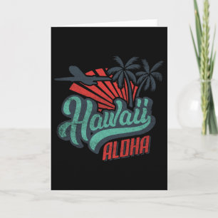 Aloha Hawaii Hawaiisk Tee Beach Semester Kostym L Kort