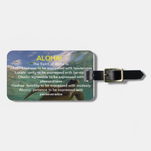 Aloha Hawaii Honu Bagagebricka