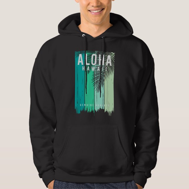 Aloha Hawaii  Hoodie (Framsida)
