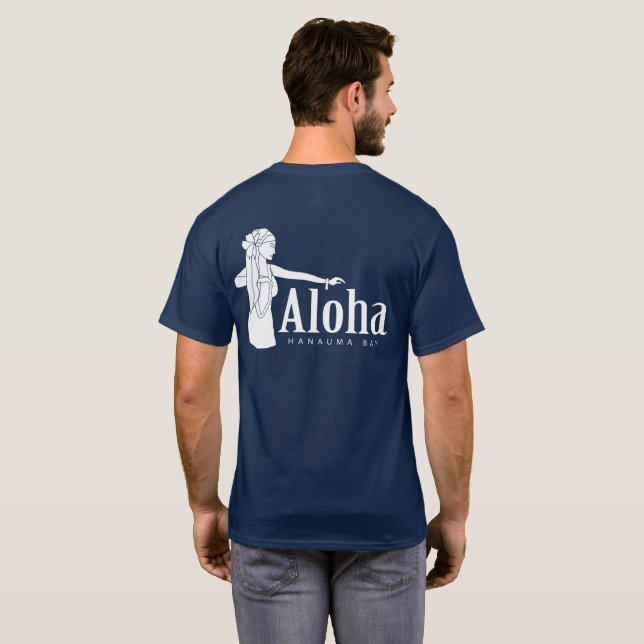Aloha Hawaii Hula dansare Tee Shirt (Hel baksida)
