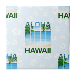 Aloha Hawaii Island Sommarbuss Kakelplatta