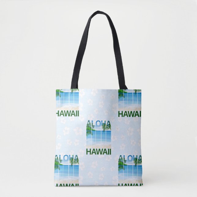 Aloha Hawaii Island Summer Beach Tygkasse (Framsida)