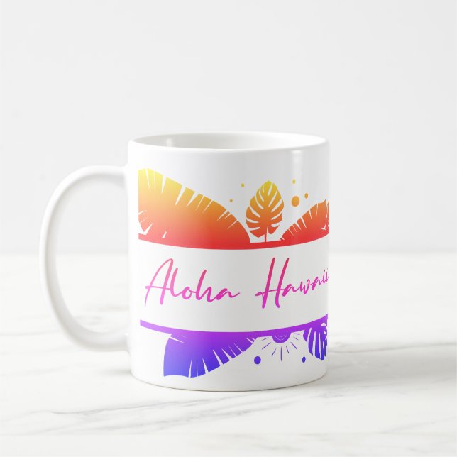 Aloha Hawaii  Kaffemugg (Vänster)