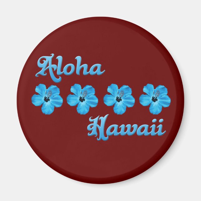 Aloha Hawaii Magnet (Framsidan)