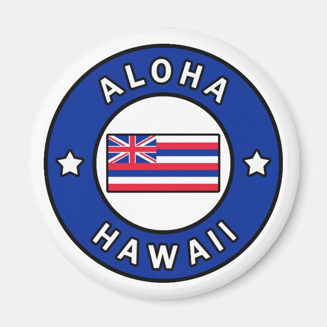 Aloha Hawaii Magnet (Framsidan)