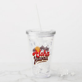 Aloha Hawaii Monogram Take Away Mugg