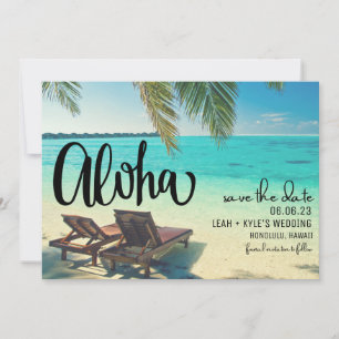Aloha Hawaii Photo Beach Wedding Spara datumet