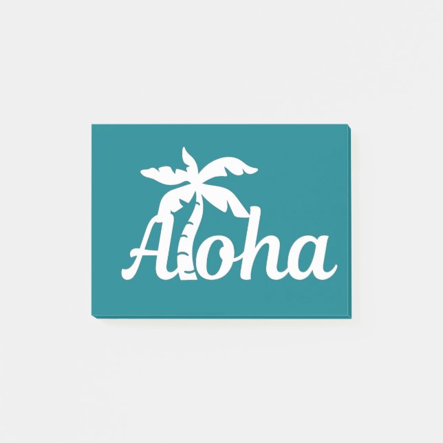 Aloha Hawaii Post-it Block (Framsida)