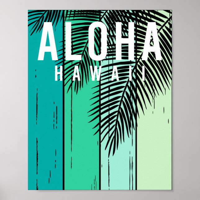 Aloha hawaii poster (Framsidan)